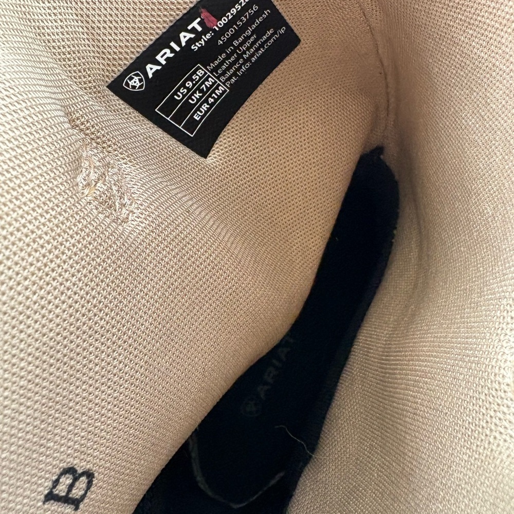 NWT Ariat Anthem Waterproof Western Boot Size 9.5B Men’s - Picture 15 of 16